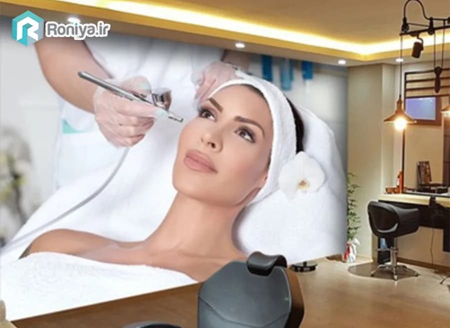 پوستر دیواری طرح فشیال و پاکسازی پوست