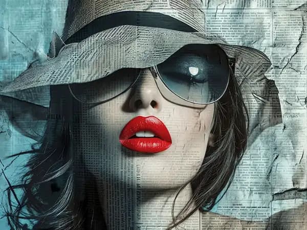 پوستر دیواری آرایشگاه زنانه طرح مدرن — تصویر ۲