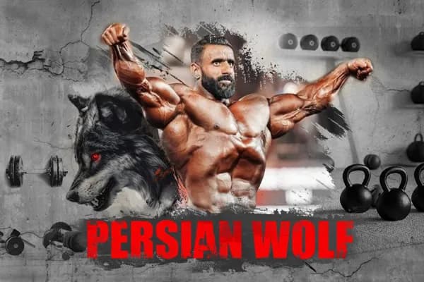 پوستر دیواری بدنسازی هادی چوپان — تصویر ۲