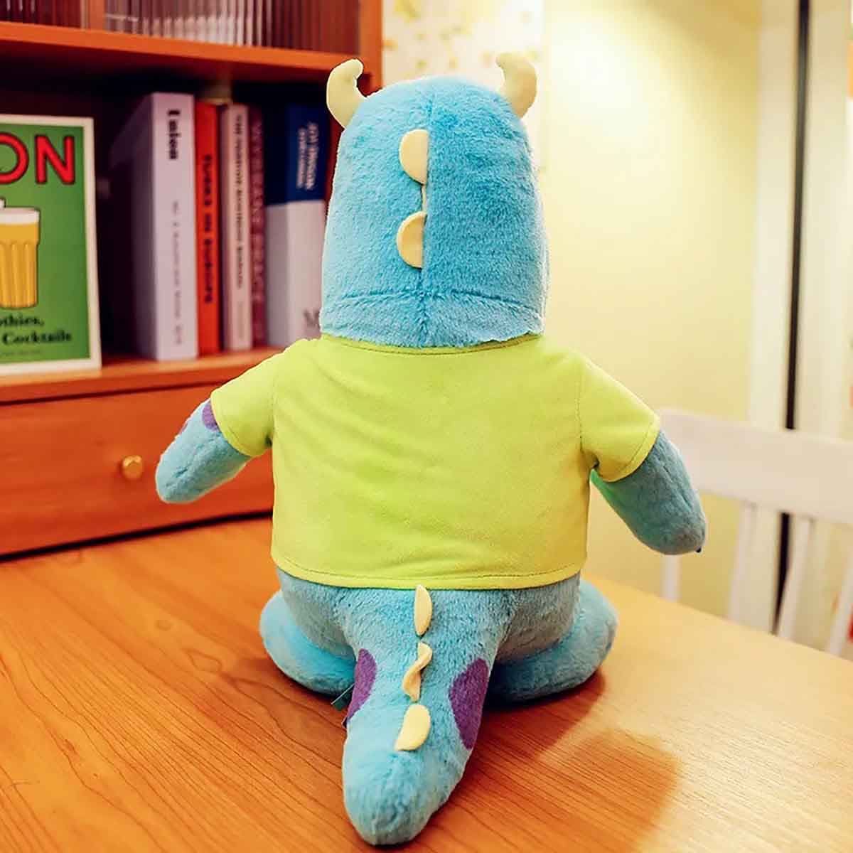 عروسک پولیشی سالیوان مدل Monster University Blue Hair Monster Doll Plush Toy Cute — تصویر ۵