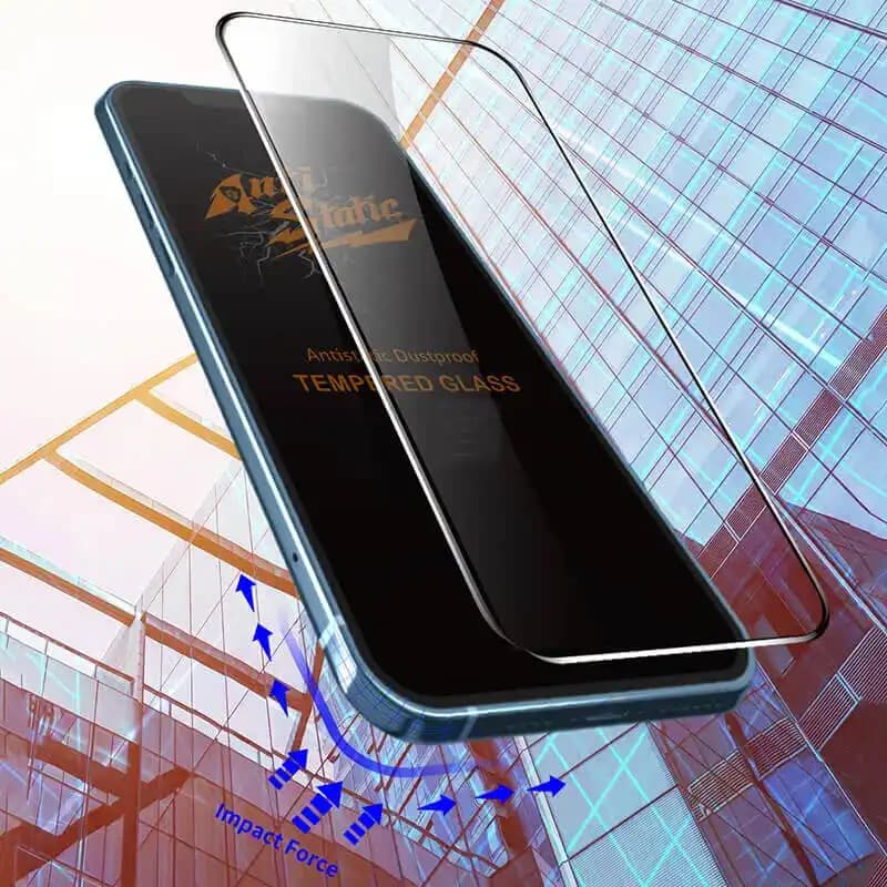 گلس Iphone 16 Pro max مدل آنتی استاتیک Anti Static — تصویر ۲