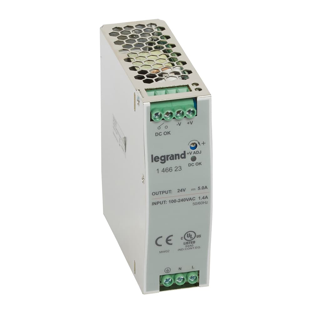 لگراند منبع تغذیه 24 ولت 5 امپر کد 146623 LEGRAND