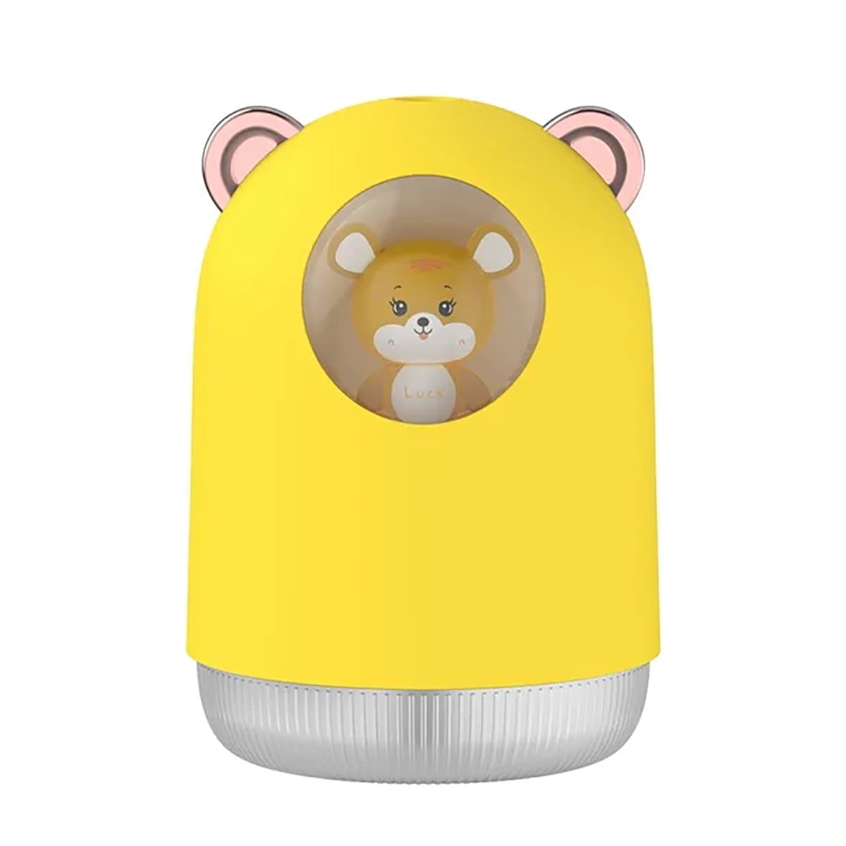 دستگاه بخور سرد عروسکی طرح خرس مدل Mini Cute Portable Air Humidifier H₂O 300ml — تصویر ۵