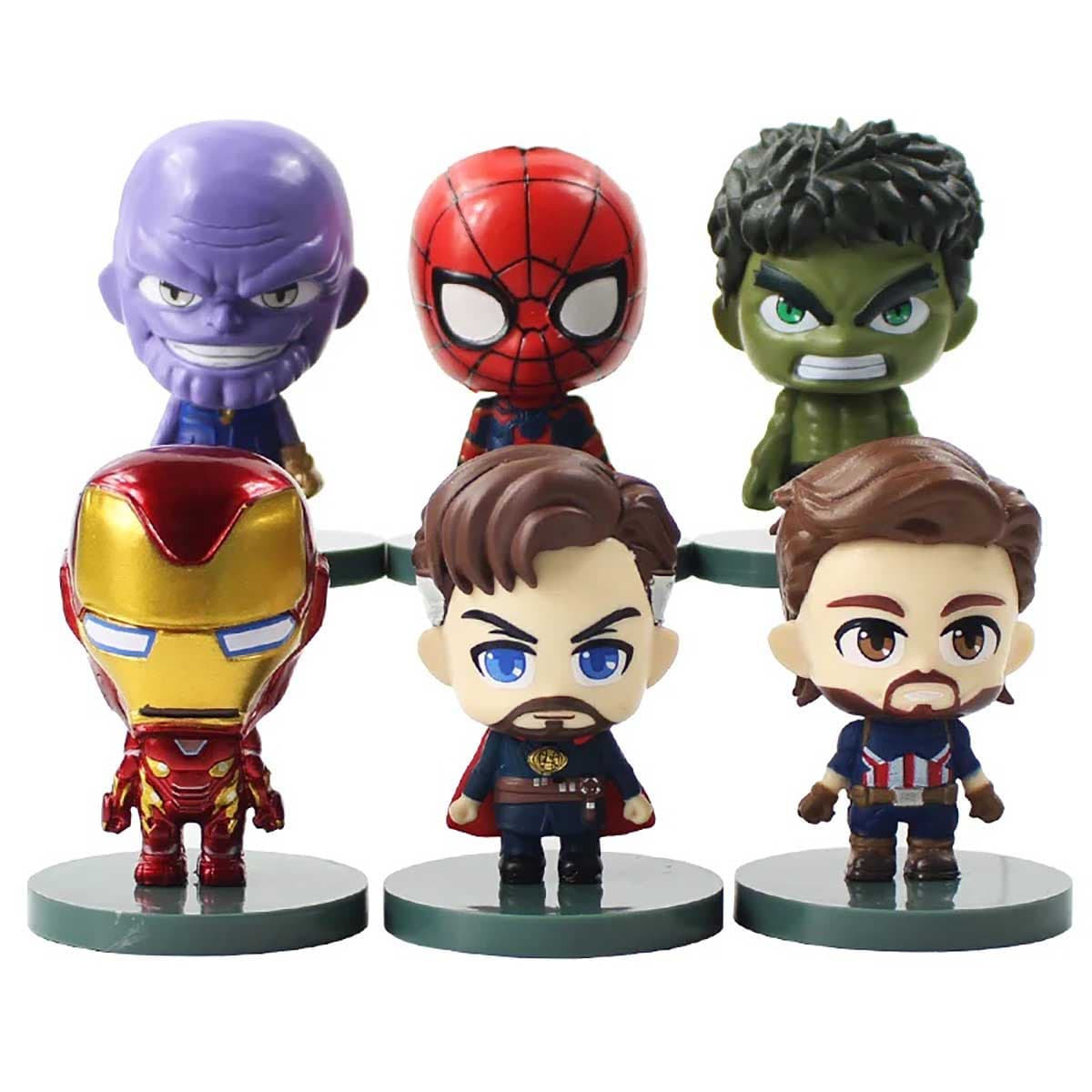مجموعه 6 عددی اکشن فیگور Justice League DC Comics