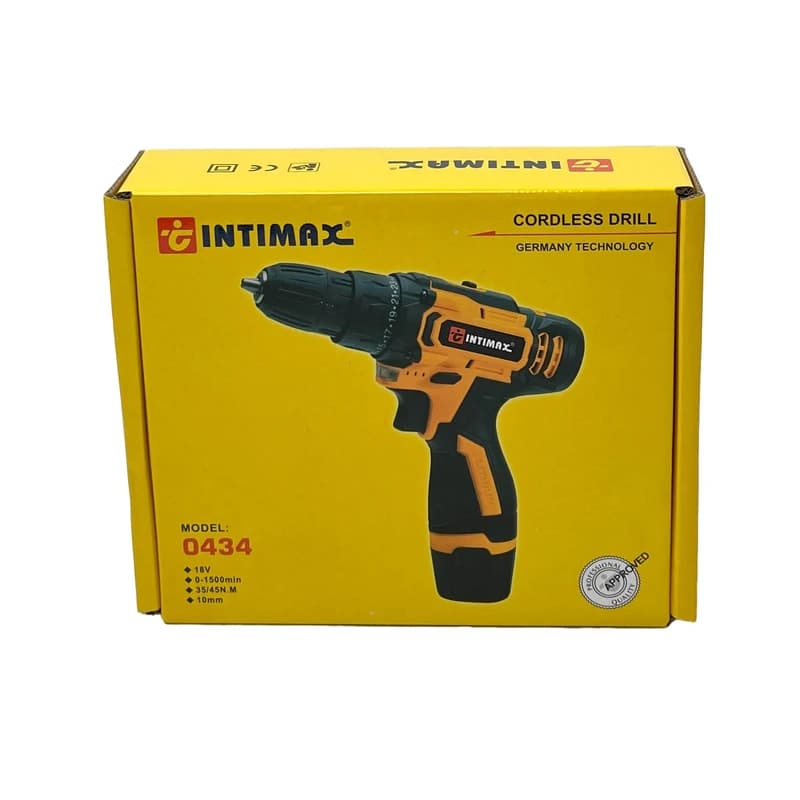 دریل پیچ گوشتی شارژی اینتیمکس مدل 0434 — تصویر ۲