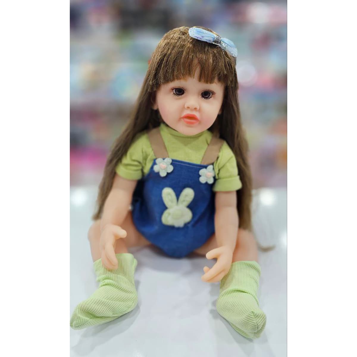 عروسک سیلیکونی دختر بچه Body silicone reborn todder girl — تصویر ۵