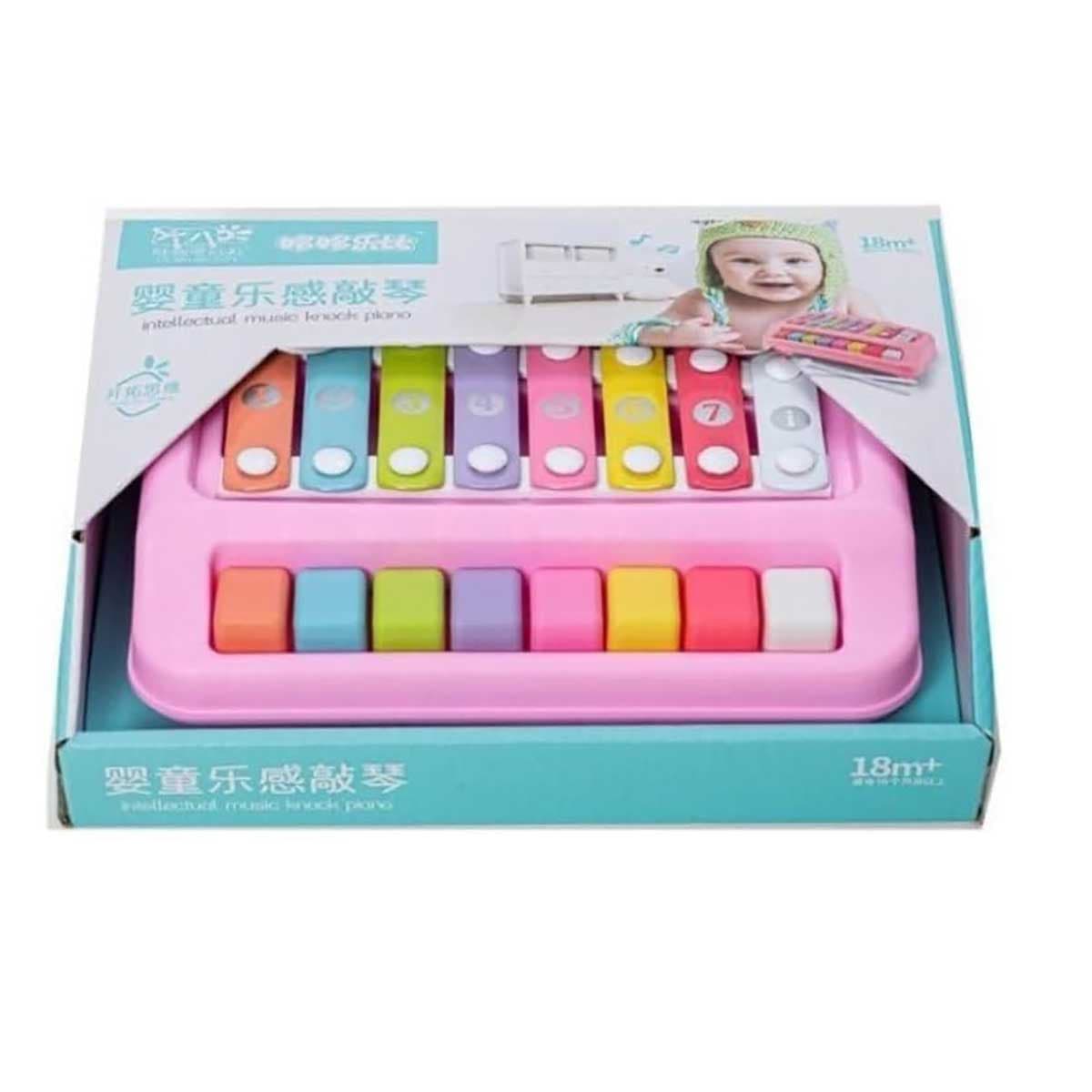 بازی آموزشی بلز و پیانو 8 نوت مدل Baby Piano Xylophone Toy for Kids