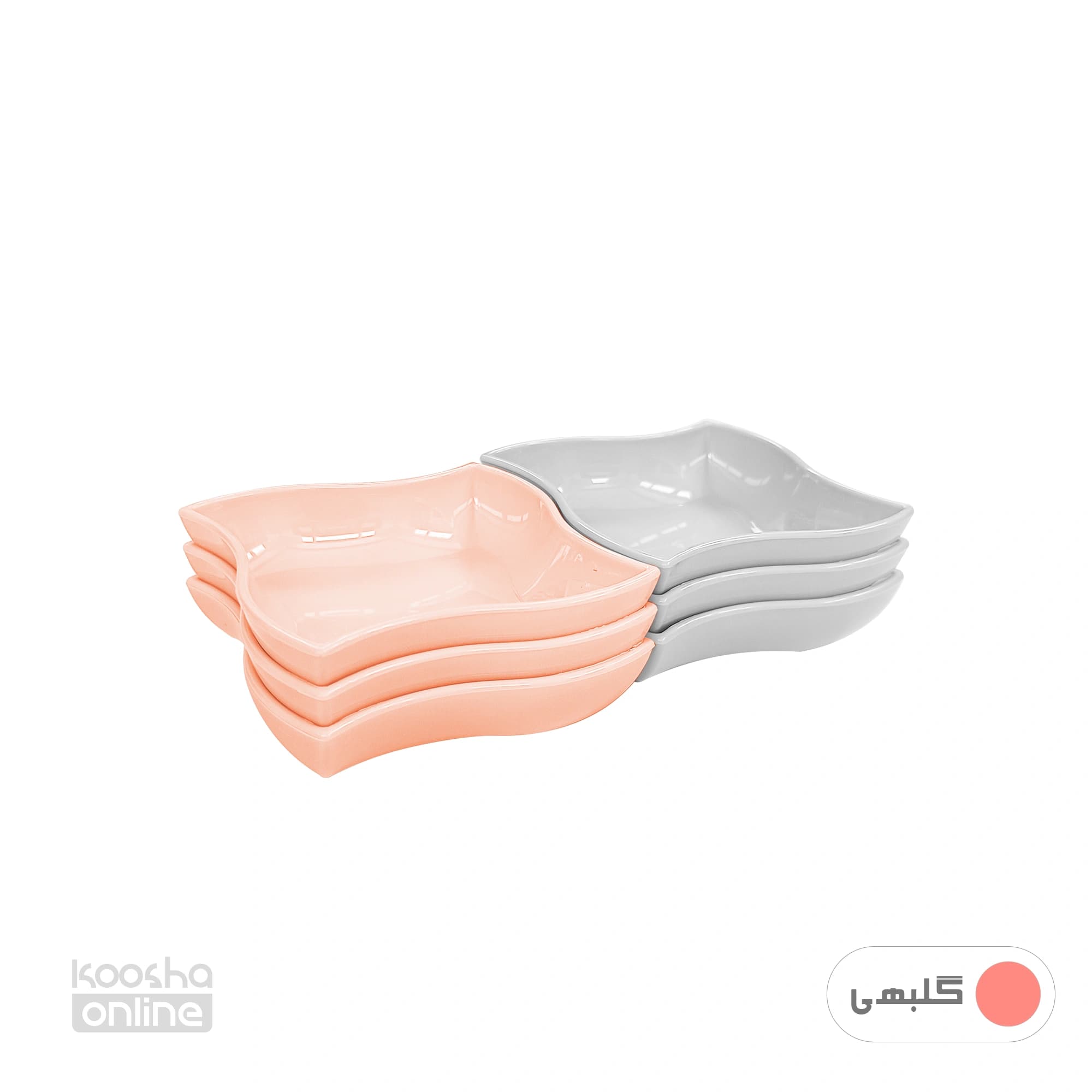 ظرف مزه چین لونیک 6عددی — تصویر ۵