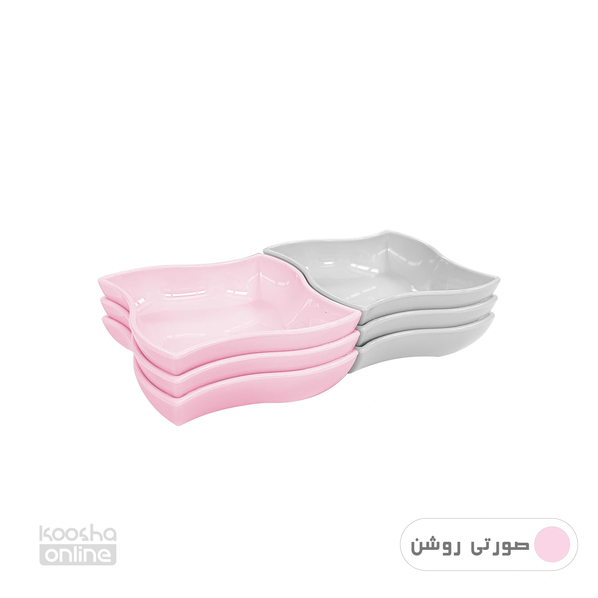 ظرف مزه چین لونیک 6عددی — تصویر ۴