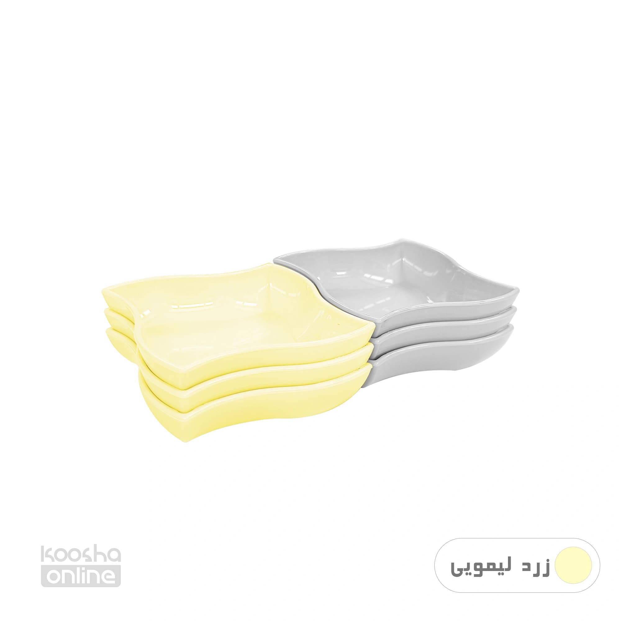 ظرف مزه چین لونیک 6عددی — تصویر ۶