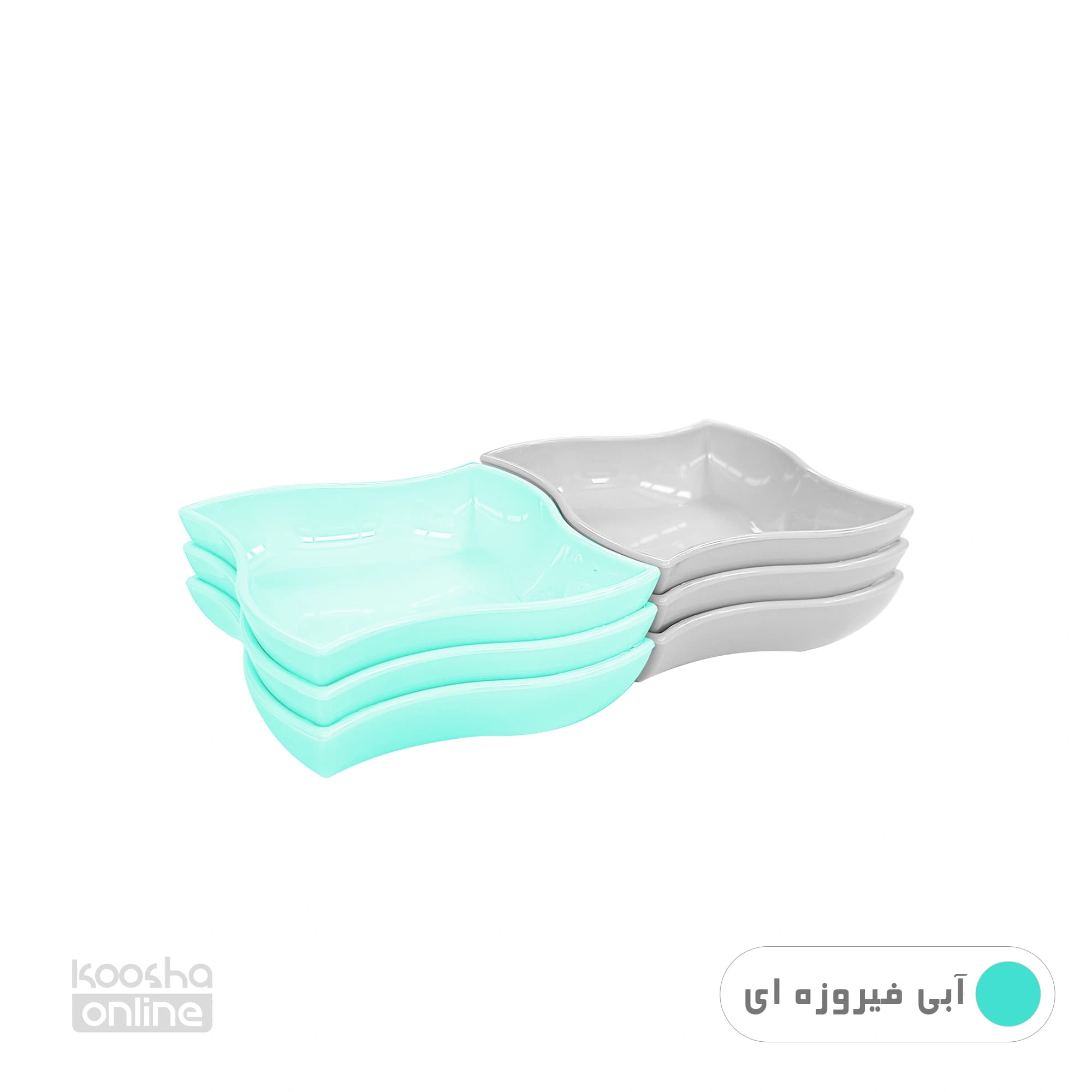 ظرف مزه چین لونیک 6عددی — تصویر ۷