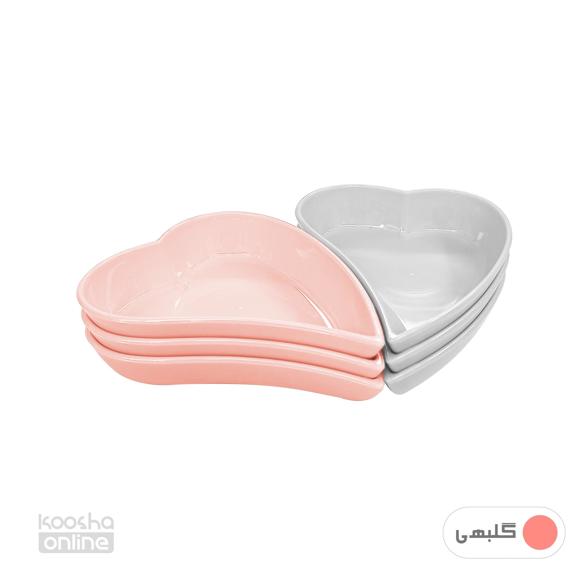 ظرف مزه چین رومانتیک 6عددی — تصویر ۵