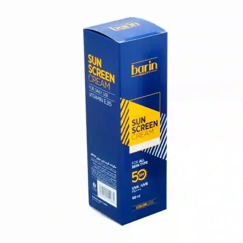 کرم ضد آفتاب بارین بیوتی SPF50 بی رنگ — تصویر ۶