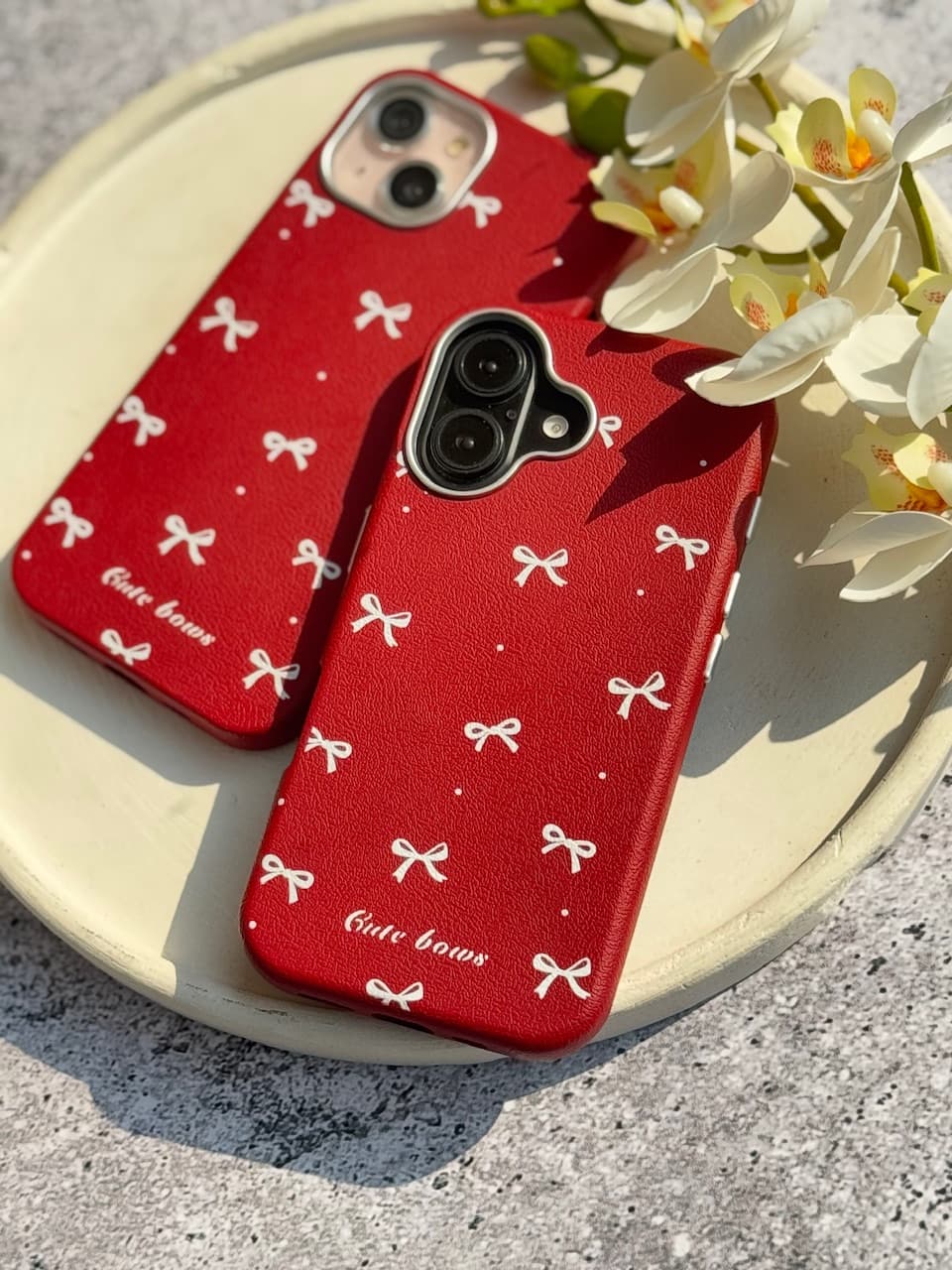 قاب گوشی Red Papillon پاپیون قرمز آیفون — تصویر ۳