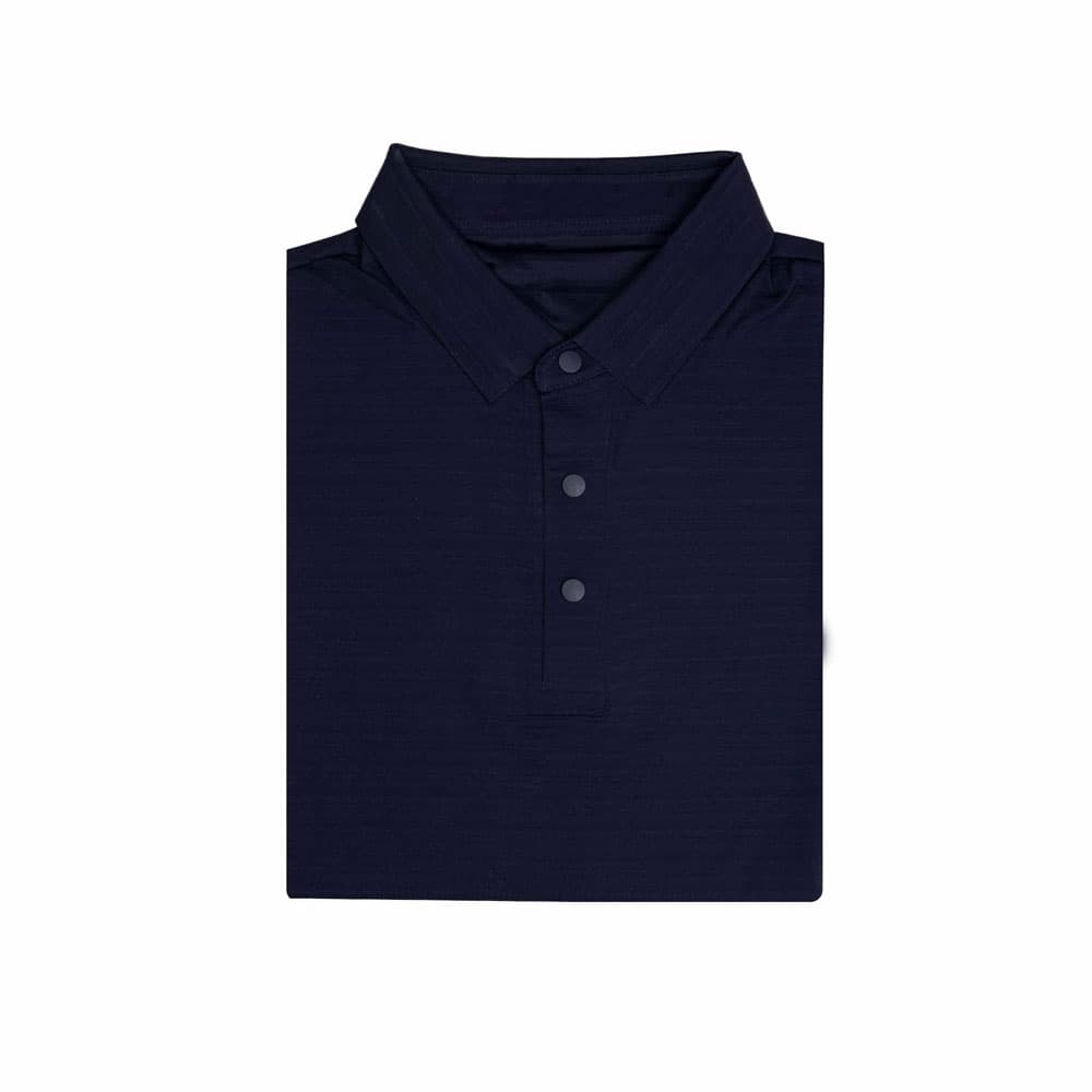 تي شرت سه دكمه PRADA TS09 سرمه اي