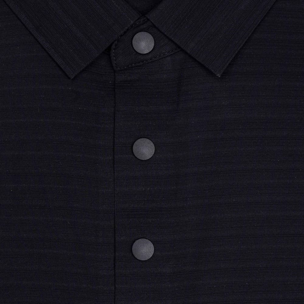 تي شرت سه دكمه PRADA TS09 مشكي — تصویر ۳