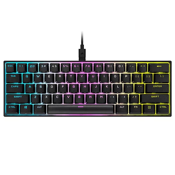 کیبورد گیمینگ مکانیکی کورسیر مدل K65 RGB MINI