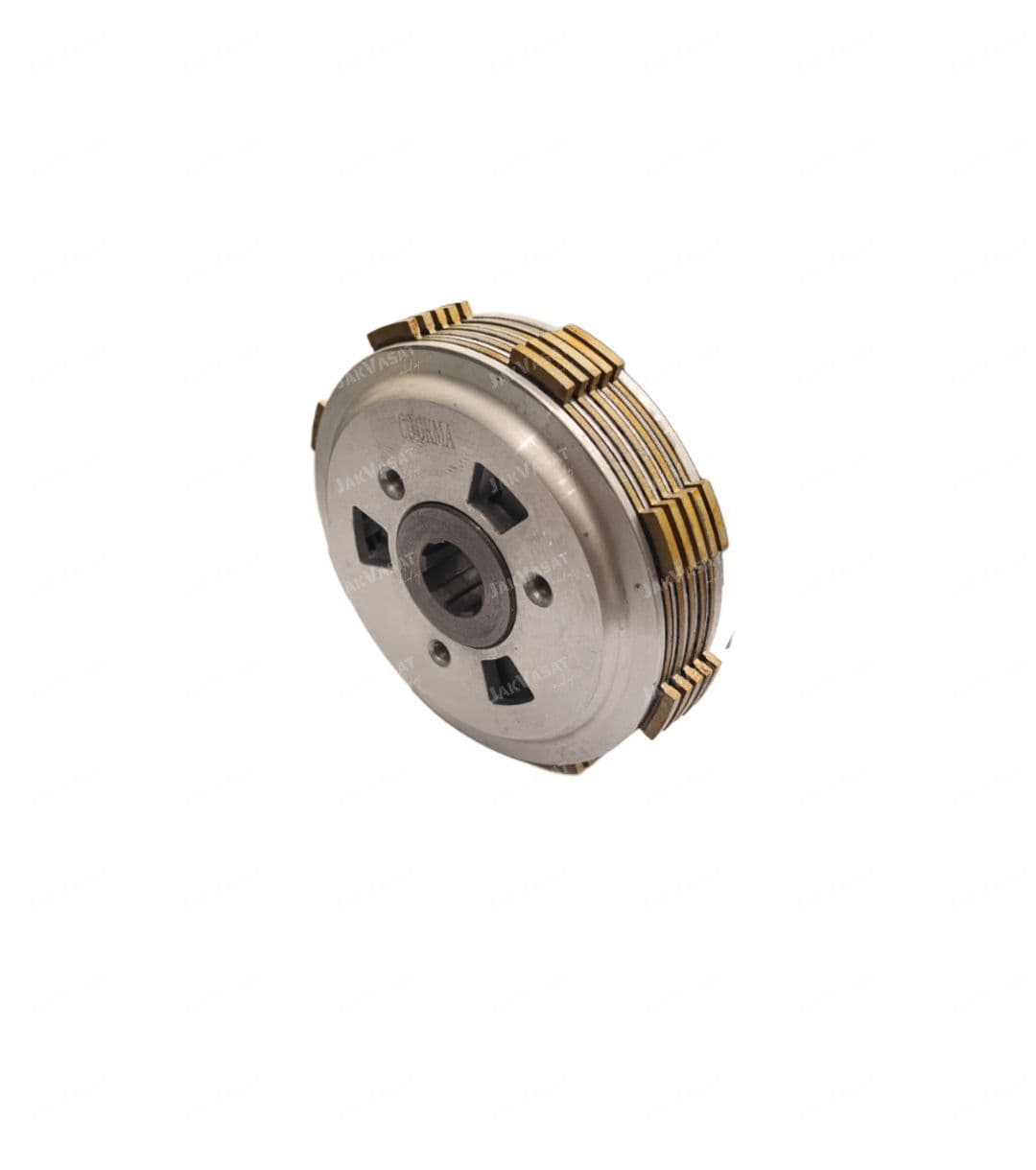 چهار شاخ کلاج هوندا 125 و 150 شتاب دهنده (CLUTCH HUB ASSY CG125-5-FAST) با کد فنی (T-05-004) (کوکما) — تصویر ۳