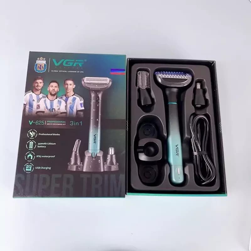 ماشین اصلاح بدن وی جی ار V-625 — تصویر ۴