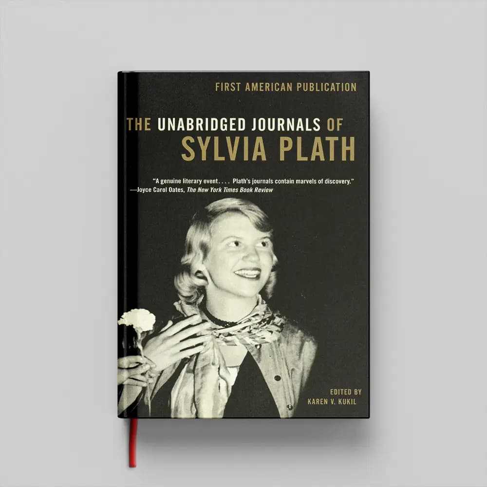کتاب The Journals of Sylvia Plath جلد سخت (HARDCOVER)