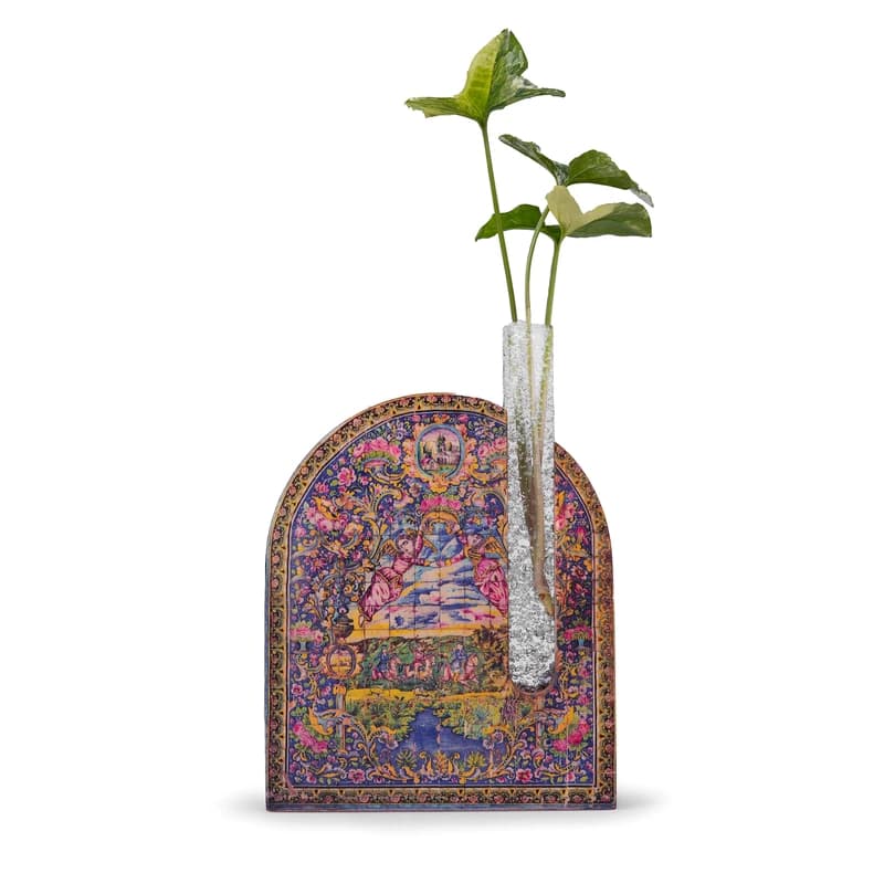 گلدان دکوری راکورد مدل P-120 طرح طاق بهشت — تصویر ۲