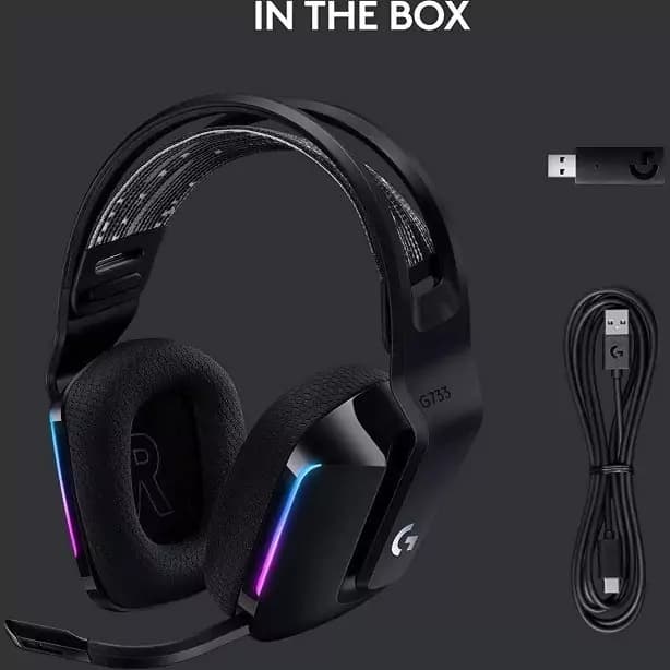هدست گیمینگ لاجیتک G733 Black — تصویر ۳