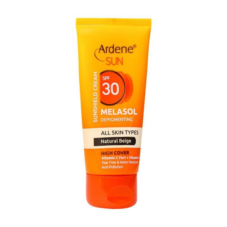 کرم ضد آفتاب ملاسول آردن SPF30 مناسب انواع پوست حجم ۵۰ میلی لیتر
