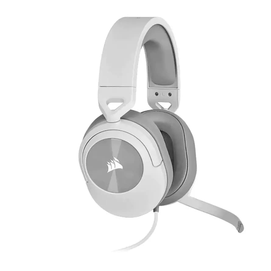 هدست گیمینگ کورسیر HS55 SURROUND WHITE — تصویر ۳