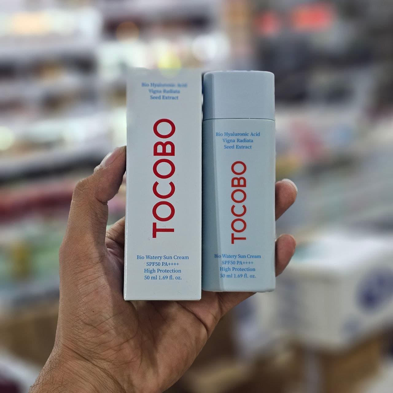 ضد آفتاب توکوبو کرمی بایو واتری TOCOBO حجم ۵۰ میلی لیتر — تصویر ۳