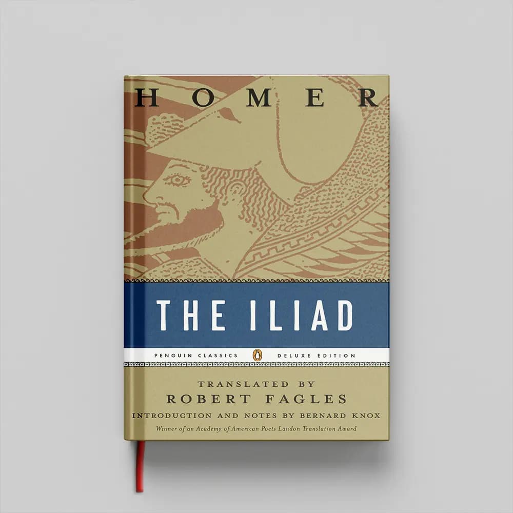 کتاب The Iliad جلد سخت (HARDCOVER)