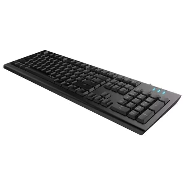 کیبورد سیمی رپو مدل Rapoo NK1800 Wierd USB Keyboard — تصویر ۲