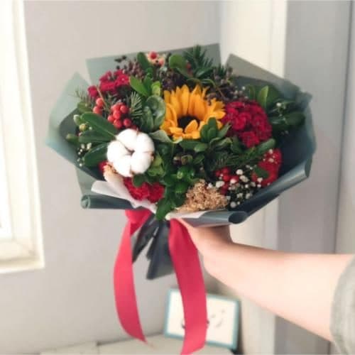 گل و هدیه برای منشی pe431