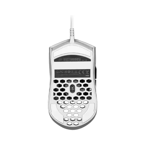 ماوس گیمینگ کولر مستر مدل MM710 White Matte — تصویر ۵