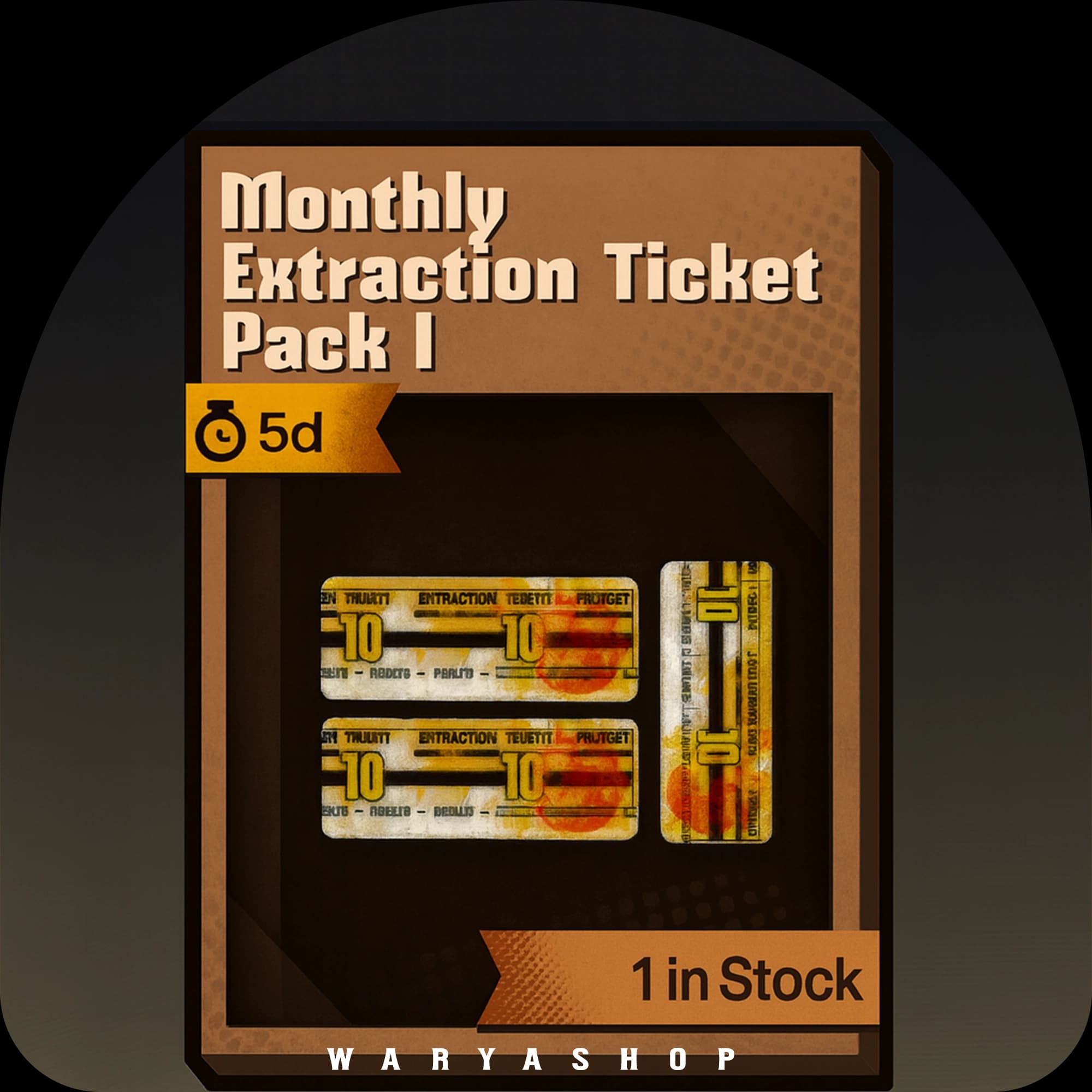 Monthly Extraction Ticket Pack Ⅰ بازی Limbus Company