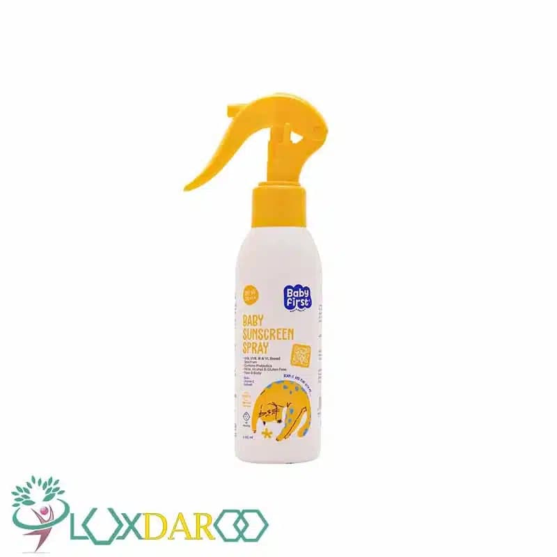 اسپری ضدآفتاب کودکان بیبی فرست سی گل SPF50 حجم 150 میلی لیتر — تصویر ۲