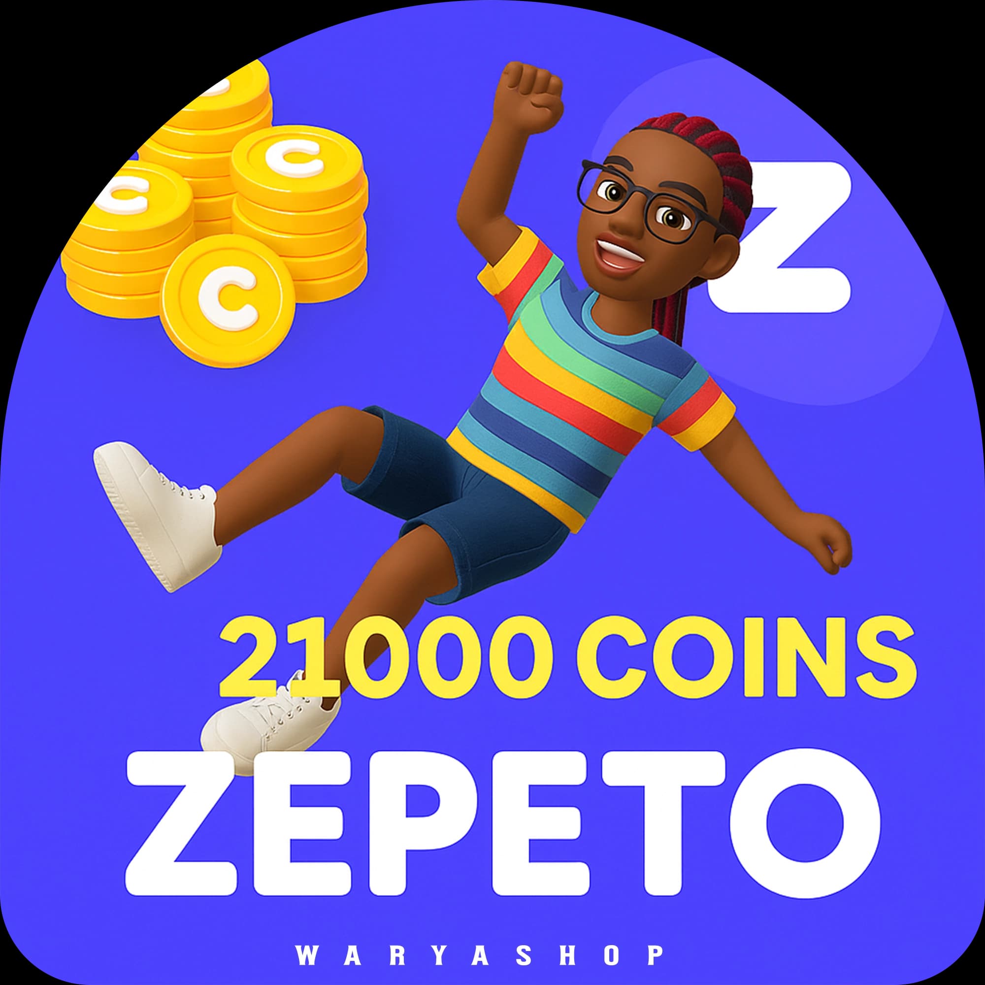 21000 Coins کوین زپتو Zepeto ارزان + اتوماتیک 60 ثانیه 🤩