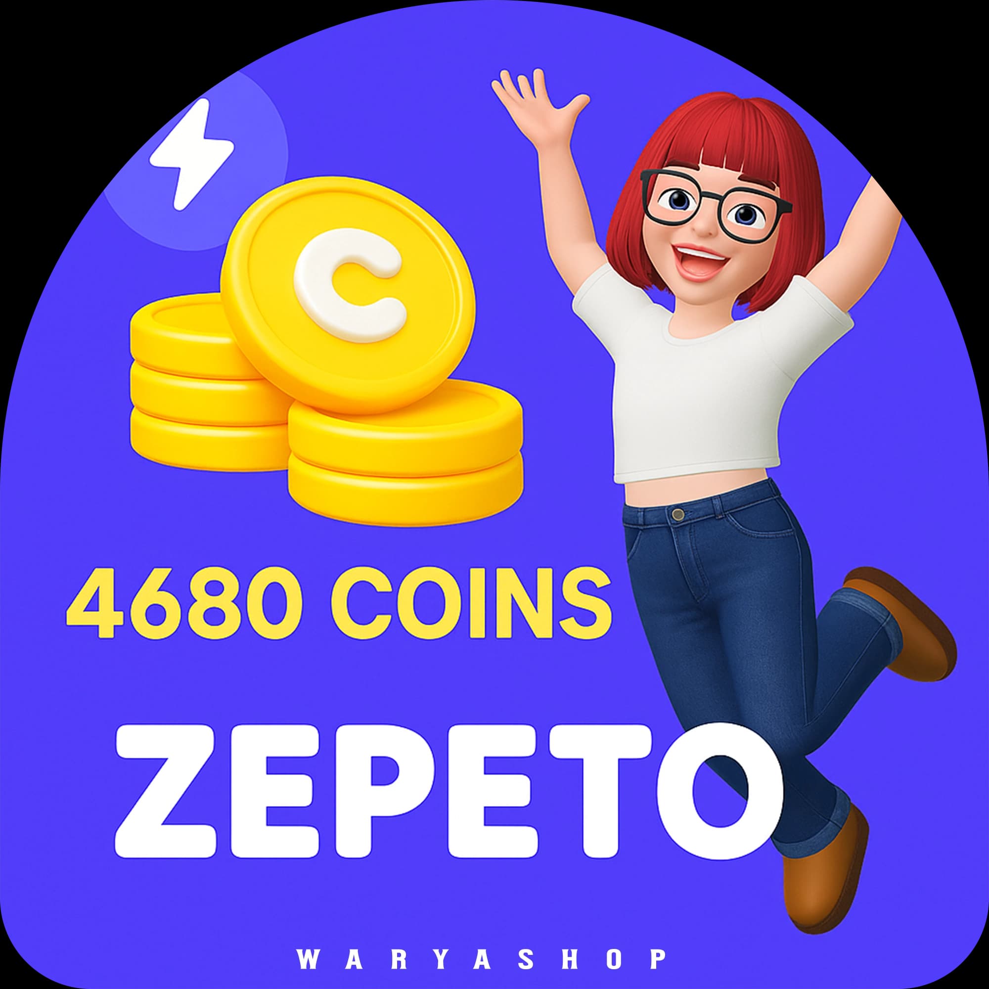 4680 Coins کوین زپتو Zepeto ارزان + اتوماتیک 60 ثانیه 🤩