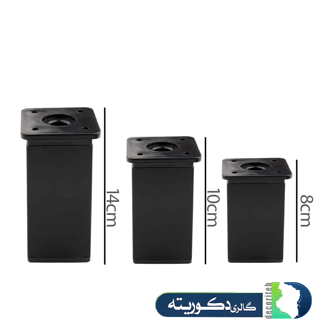 پایه درنا مشکی کد L53 برند نایس — تصویر ۲