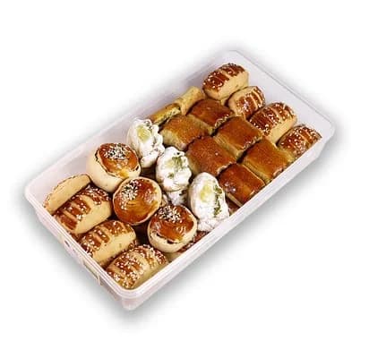 شیرینی میکس مغزدار رضا قزوین – 900گرم — تصویر ۲