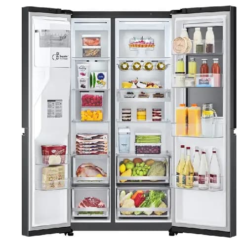 یخچال ساید بای ساید اینستا ویو ال جی مدلGR-X267CQES — تصویر ۵