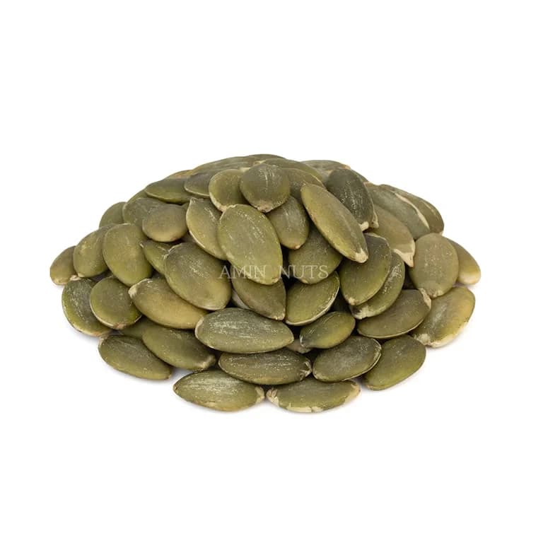 مغز تخمه کدو گوشتی بوداده بی‌نمک — تصویر ۲