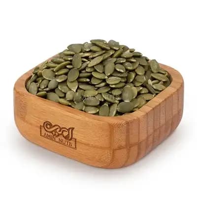 مغز تخمه کدو گوشتی بوداده بی‌نمک