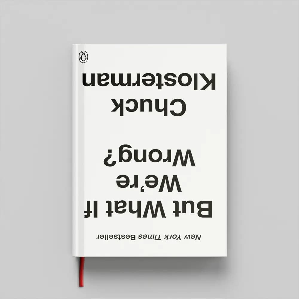 کتاب But What If We’re Wrong جلد سخت (HARDCOVER)