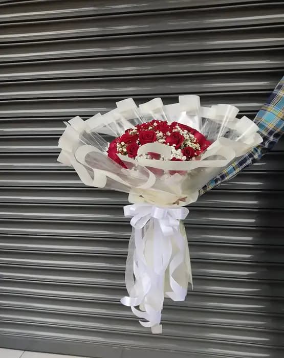 دسته گل دور شیری طرح مهناز