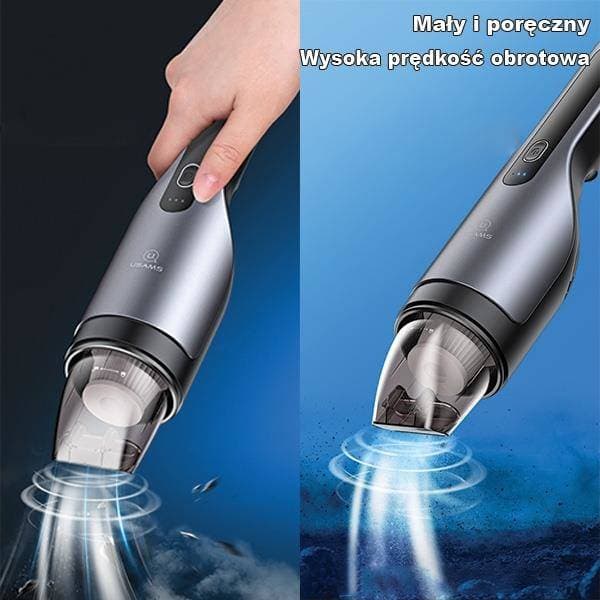 جارو شارژی یوسمز Usams Mini Handheld Vacuum Cleaner US-ZB108 — تصویر ۹