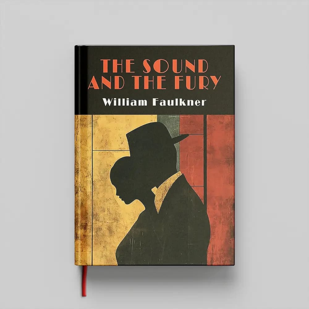 کتاب The Sound and the Fury جلد سخت (HARDCOVER)