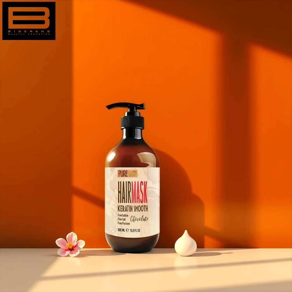 ماسک مو کراتین اسموس پیور نیچر حجم 500ml — تصویر ۲