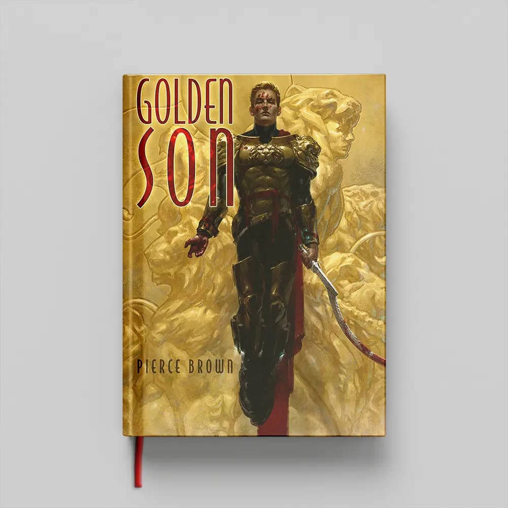 کتاب Golden Son جلد سخت (HARDCOVER)