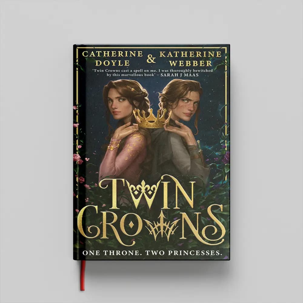 کتاب Twin Crowns جلد سخت (HARDCOVER)