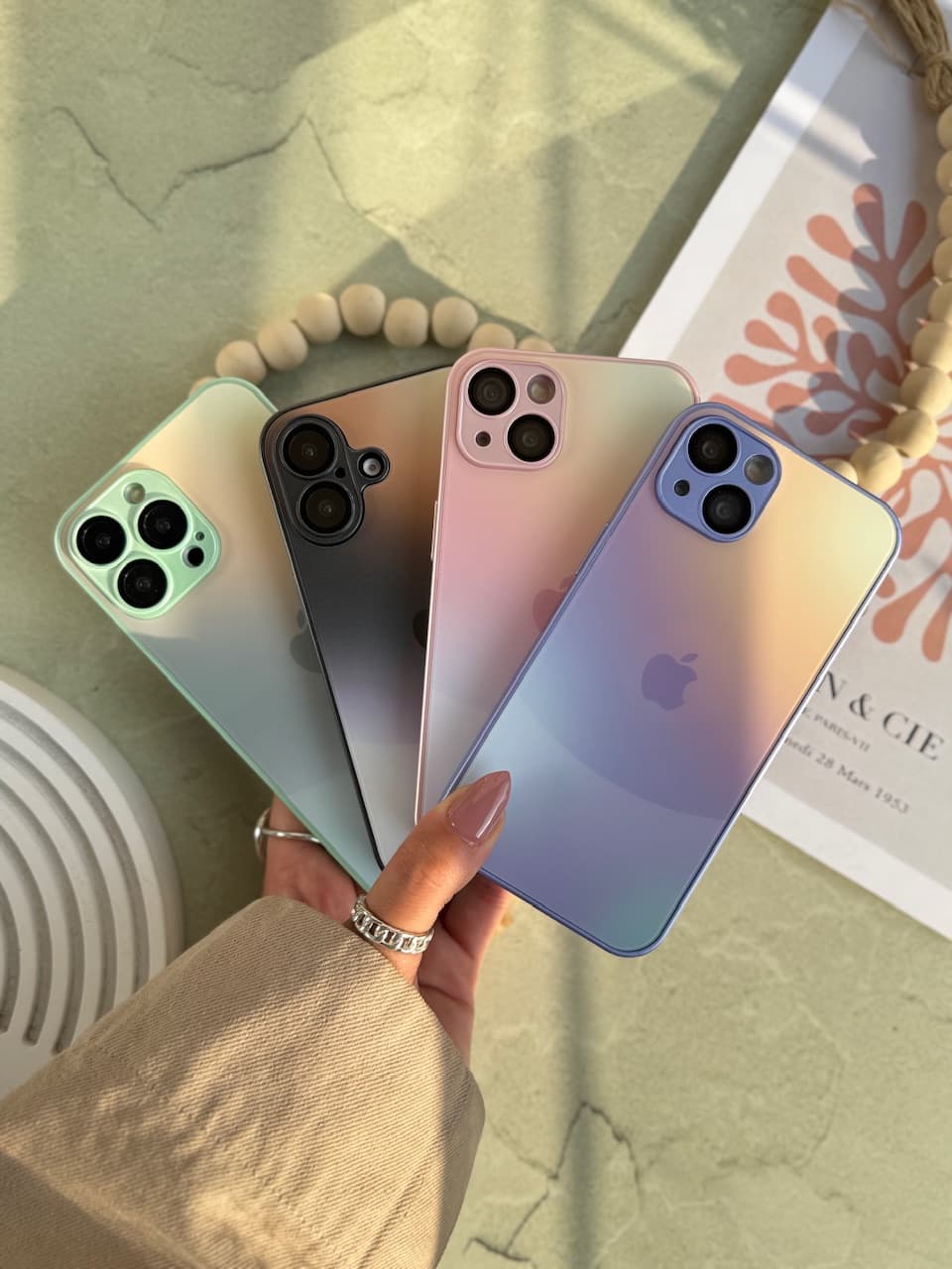 قاب کوارتز 4 رنگ آیفون — تصویر ۵